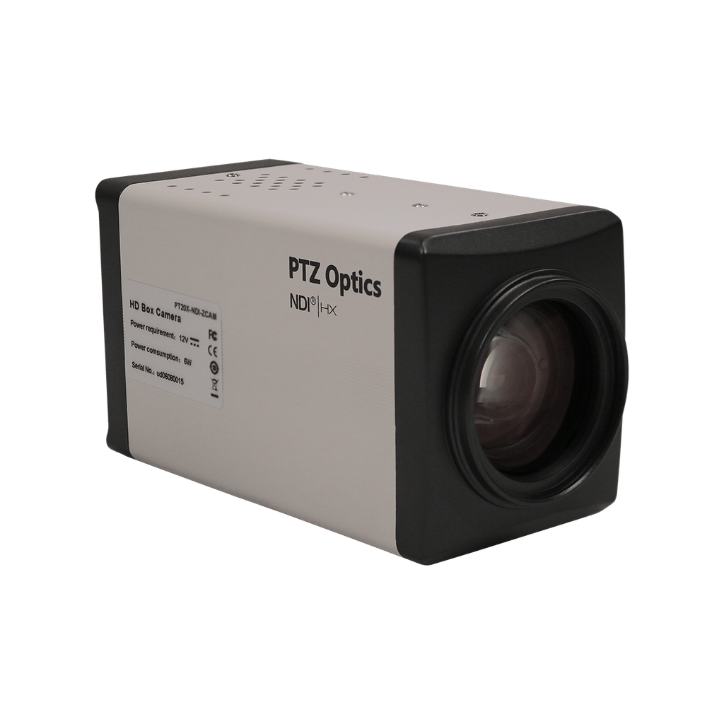 PTZOptics PT20X-NDI-ZCAM